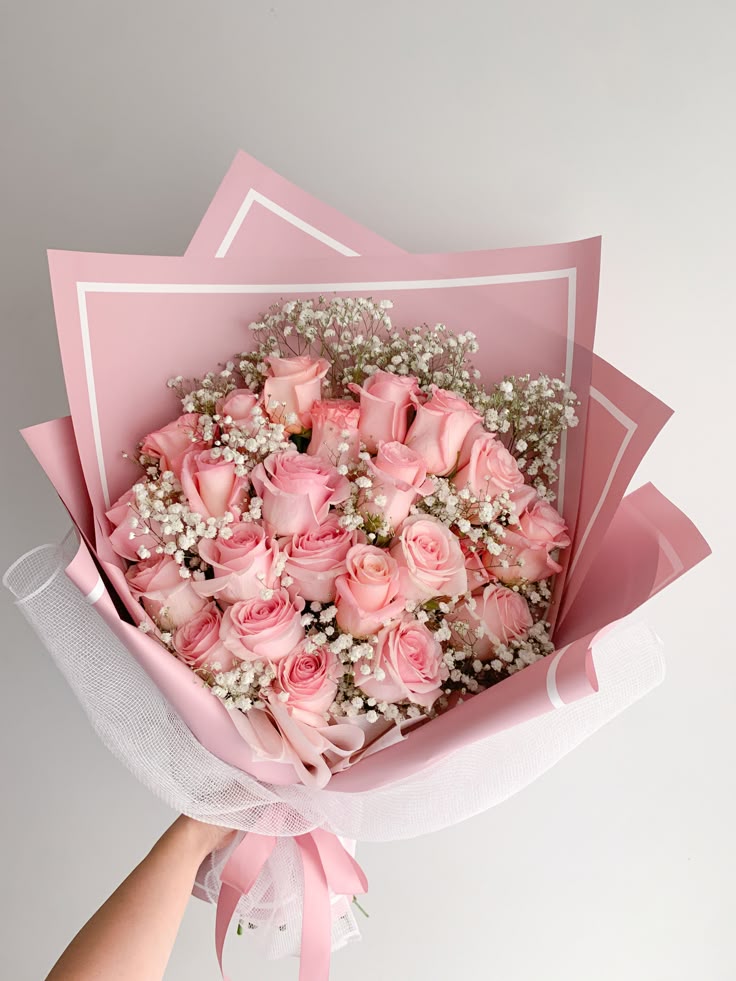Pink Rose Bouquet