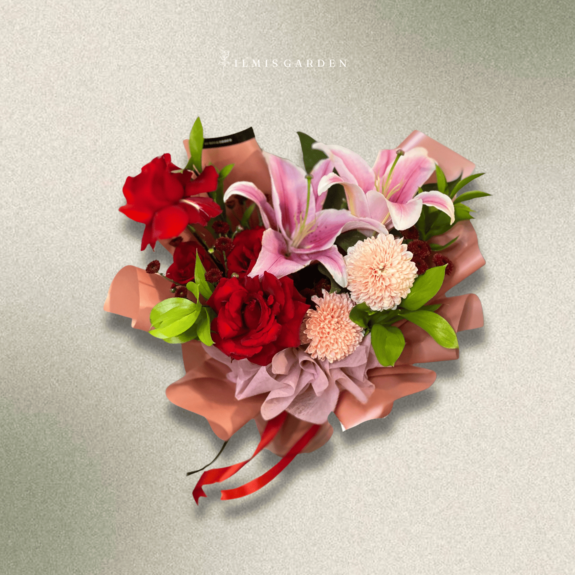 Rosy Lily Bouquet